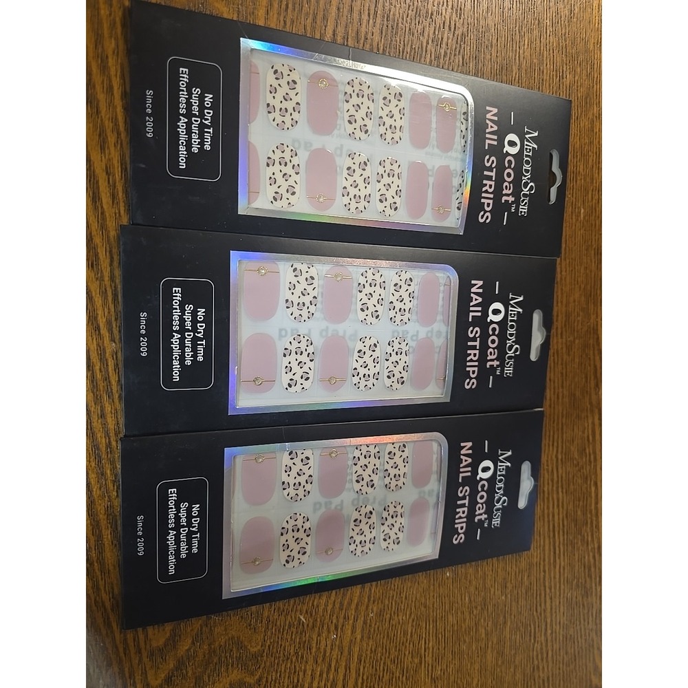 MelodySusie Q Coat Nail Strips-3‎ Packs  -New